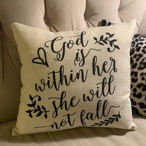 Altar’d state decorative pillow